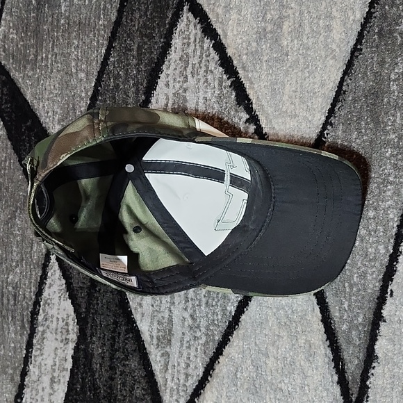 VINTAGE INFINITY HEADWEAR CHEVROLET CHEVY BOW-TIE EMBROIDERED BLACK-SHINE HAT - Picture 9 of 11